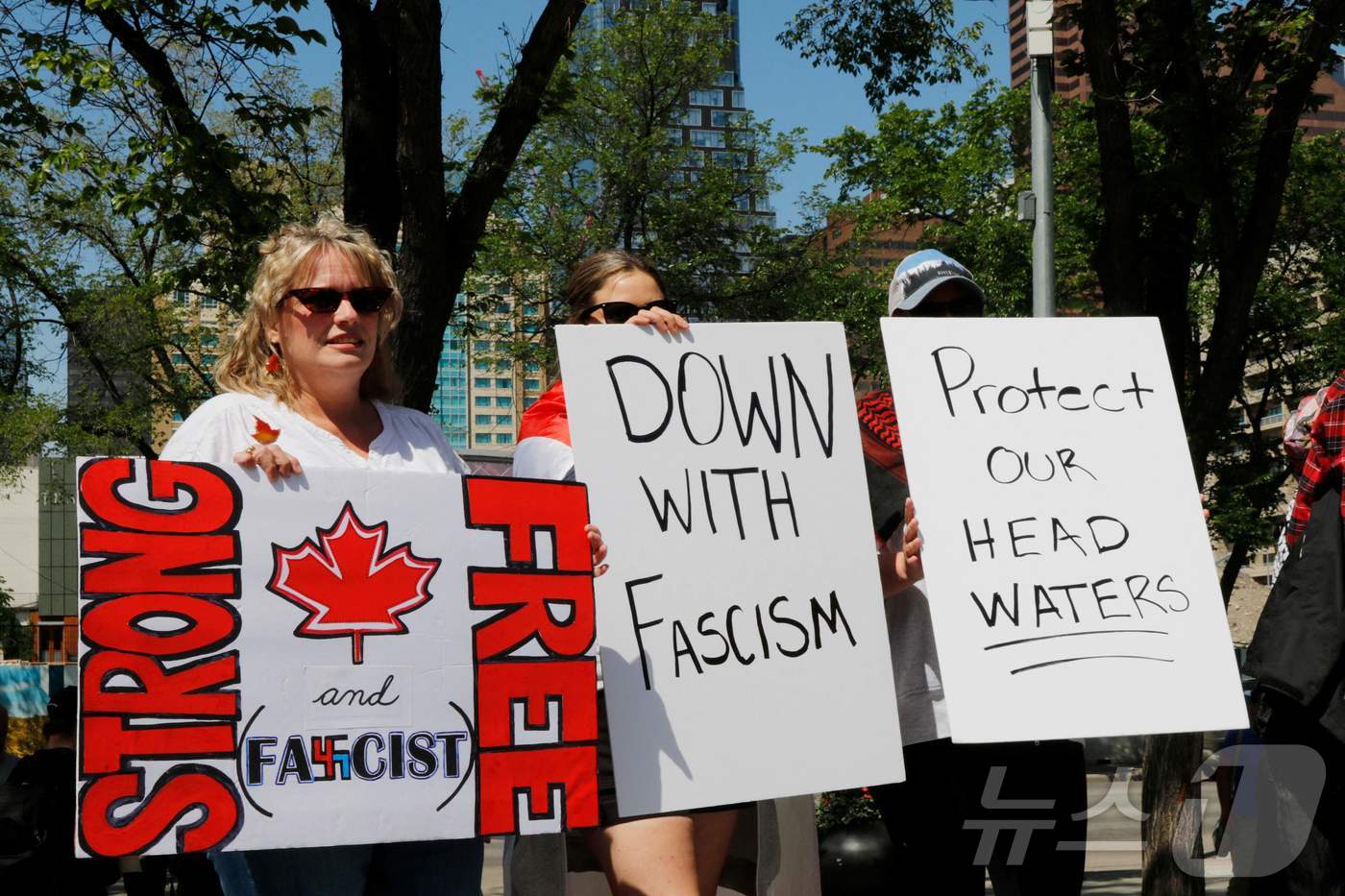 (캘거리 AFP=뉴스1) 최종일 선임기자 = 캐나다 알버타 주 남서부에 있는 관광 명소 카나나스키스에서 주요 7개국(G7) 정상회담이 16~17일(현지시간) 열리는 가운데 알버트에 …