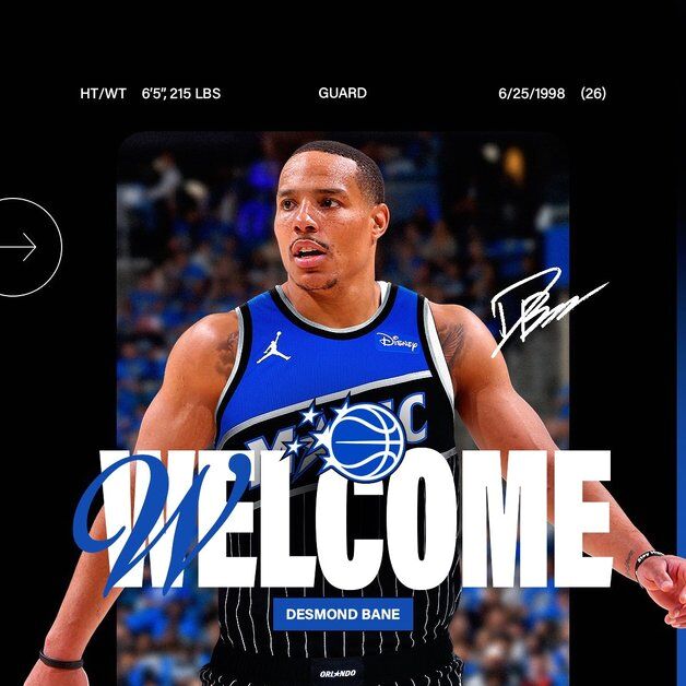 NBA 올랜도, 정상급 슈터 베인 영입…선수 2명·1R 지명권 5장 넘겨
