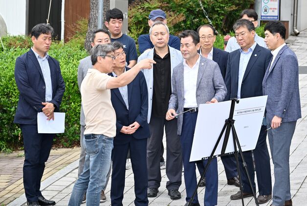 울산 중구, 종가5길 일원 우회전 차로 신설 추진