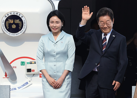 캐나다 교민들, 金여사에 "아들 결혼 축하해요"
