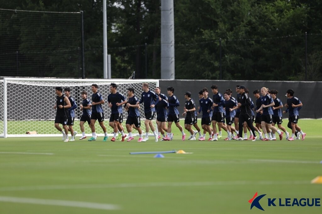 본문 이미지 - 클럽 월드컵을 앞둔 울산 HD. &#40;한국프로축구연맹 제공&#41;