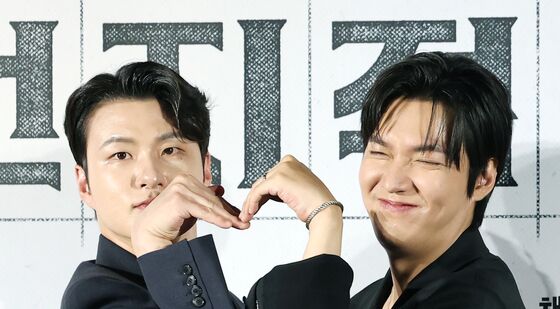 신승호·이민호, 피지컬 남남 커플