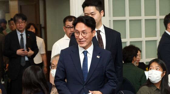 외신기자간담회 갖는 김민석 후보자