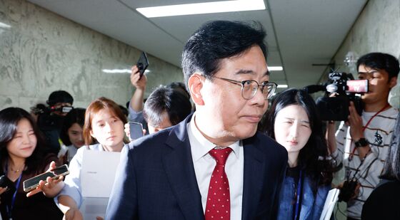 초선의원 간담회 향하는 송언석 원내대표