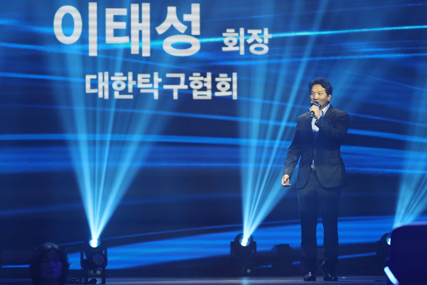 본문 이미지 -  이태성 대한탁구협회 회장&#40;KTTP 제공&#41;
