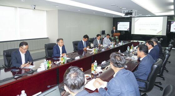 강기정 광주시장, 정일택 금호타이어 대표 면담