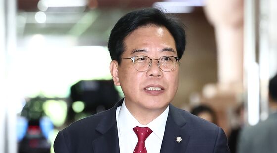 4선 이상 의원 간담회 참석하는 송언석 원내대표