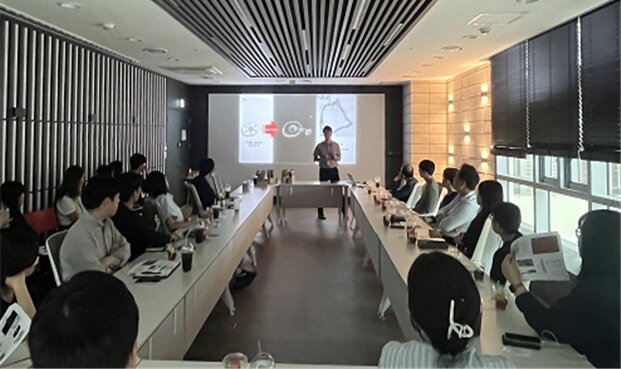 본문 이미지 - 행복도시 가치공유를 위한 신규직원 설명회.(행복청 제공)