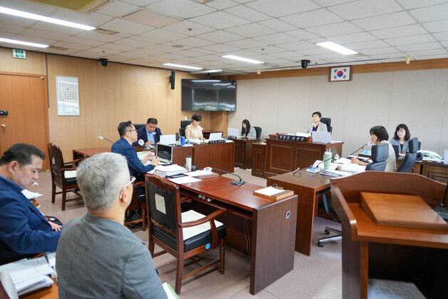 울산 북구의회 상임위, 2024회계연도 결산 원안 승인