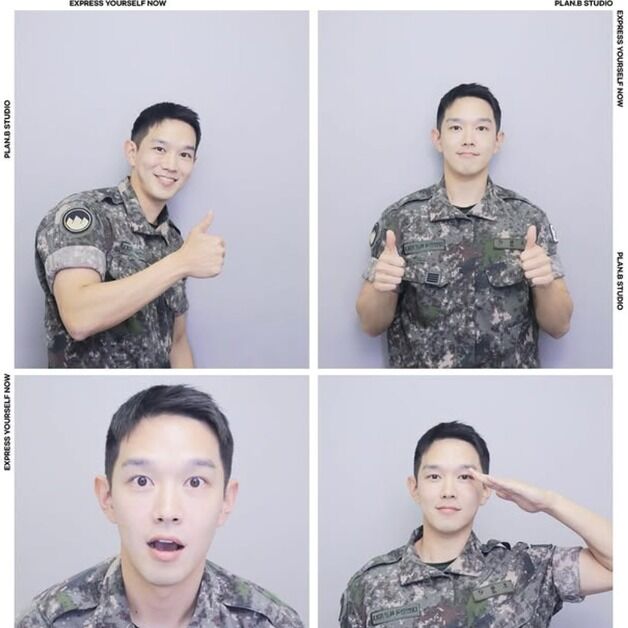 케빈오 "무사히 전역했습니다"…'10세 연상 아내' 공효진 "웰컴 홈"