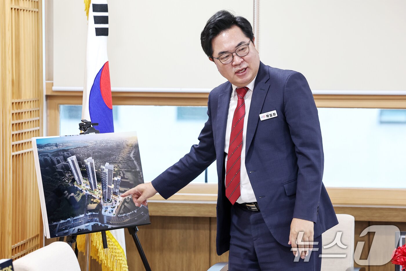 본문 이미지 - 박일하 동작구청장이 18일 서울 동작구청에서 뉴스1과 인터뷰를 하고 있다. 2025.6.18/뉴스1 ⓒ News1 민경석 기자