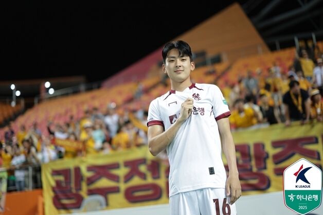 '정지훈 결승골' 광주, 5경기 만에 승리…제주 4연승 무산