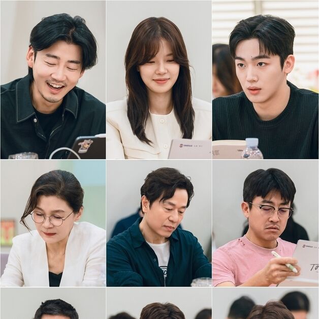 '트라이' 윤계상, 코믹 캐릭터 완벽 변신…대본리딩 현장 공개