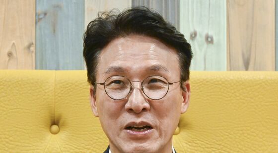 발달장애인 일자리 간담회 발언하는 김민석 후보자