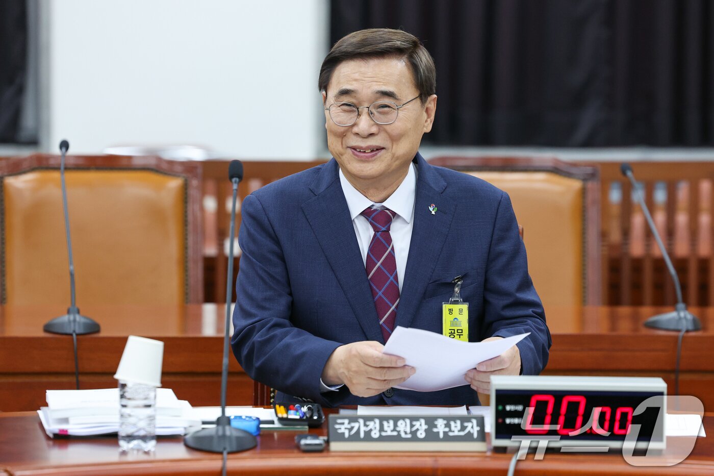 본문 이미지 - 이종석 국가정보원장 후보자. 국회의 인사청문회를 통과해 정식 임명 절차만 남았다. 2025.6.19/뉴스1 ⓒ News1 안은나 기자