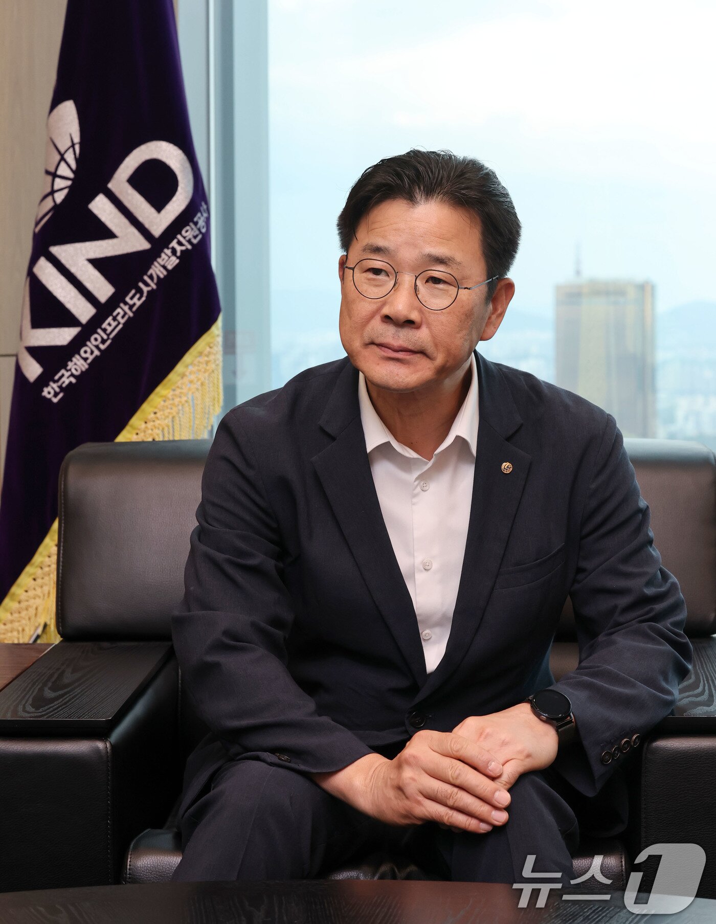 본문 이미지 - 김복환 한국해외인프라도시개발지원공사&#40;KIND&#41; 사장. /뉴스1 ⓒ News1 박세연 기자