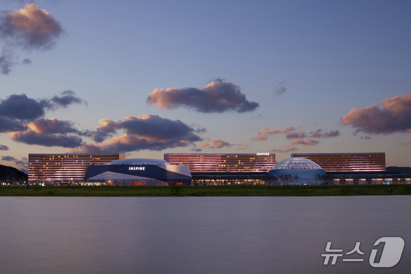본문 이미지 - 인천 영종도 인스파이어 엔터테인먼트 리조트 전경 (인스파이어 제공. 재판매 및 DB금지)