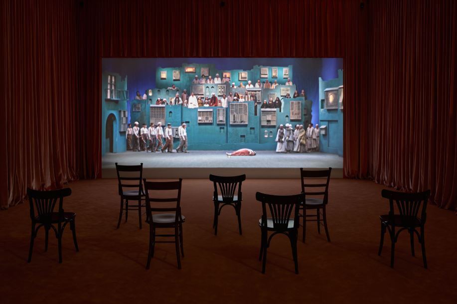 본문 이미지 - '아더랜드 II: 와엘 샤키, 아크람 자타리'_와엘 샤키 전시 전경 (국립현대미술관 제공)