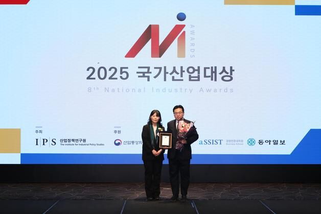 동국제약 인사돌, 2025 국가산업대상 잇몸 약 부문 대상