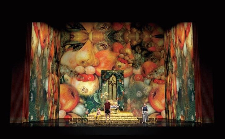 본문 이미지 - &#39;세 개의 오렌지에 대한 사랑&#39; 무대디자인&#40;국립오페라단 제공&#41;