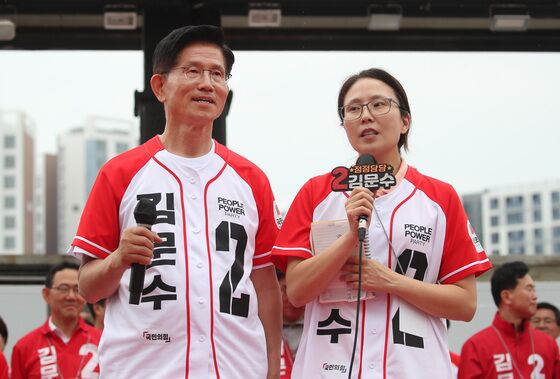 "이재명은 김정은 대변인"…김문수, 부산·대구 찾아 막판 보수 결집