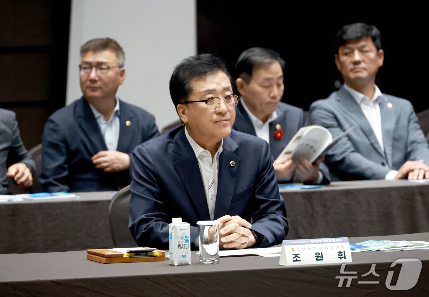 본문 이미지 - 조원휘 대전시의장이 대한민국시도의회의장협의회에 참석했다.&#40;대전시의회 제공. 재판매 및 DB 금지&#41;/뉴스1