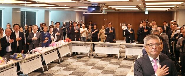 오사카 총영사관, '미도스지에 태극기를' 재일동포의 헌신 다시 새기다