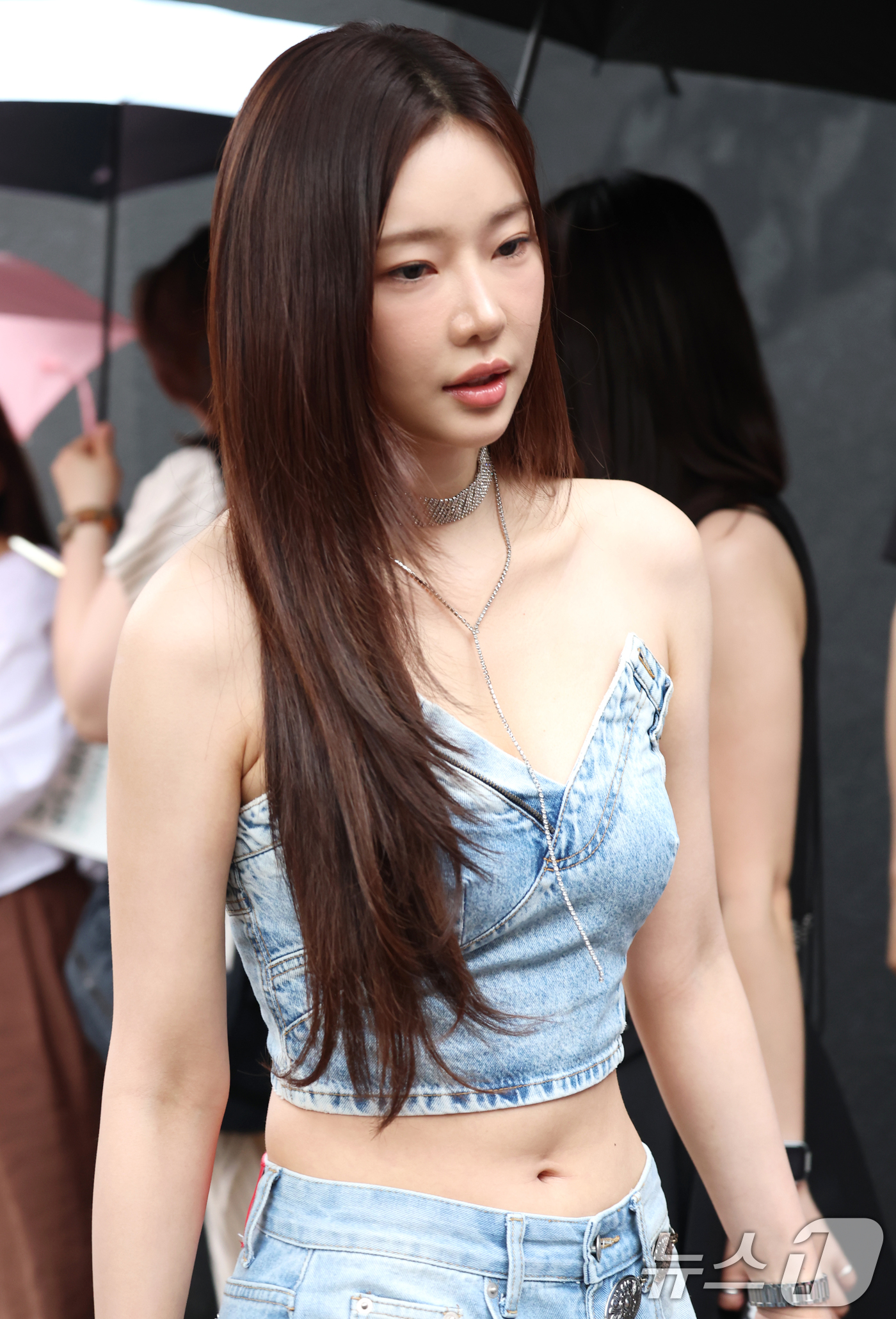 (서울=뉴스1) 권현진 기자 = '솔로지옥' 이시안이 20일 오후 서울 강남구 꼴라보하우스 도산에서 열린 프리미엄 가전 브랜드 샤크닌자의 팝업 포토세션에 참석하고 있다. 2025. …