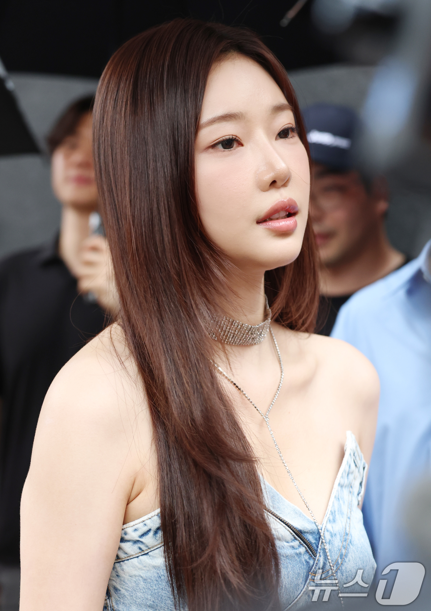 (서울=뉴스1) 권현진 기자 = '솔로지옥4' 이시안이 20일 오후 서울 강남구 꼴라보하우스 도산에서 열린 프리미엄 가전브랜드 샤크닌자의 팝업 포토세션 행사에 참석하고 있다. 20 …