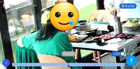 무한리필 고깃집서 구운 고기 숨기다 발각…"채식주의자라 많이 못 먹어서"