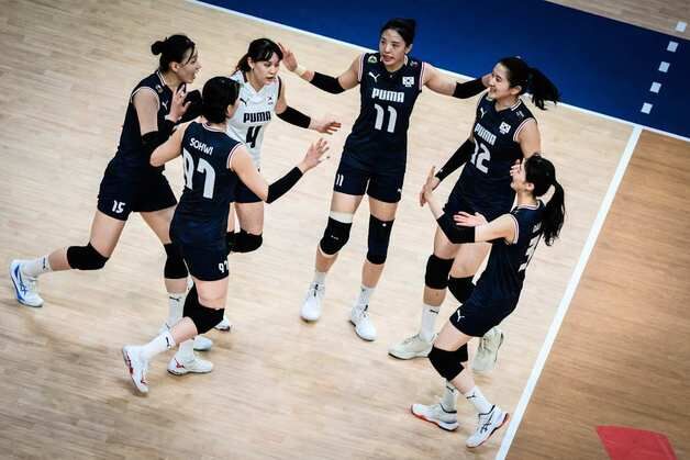 '강소휘 18점' 여자배구, 벨기에에 1-3 패배…VNL 1승5패