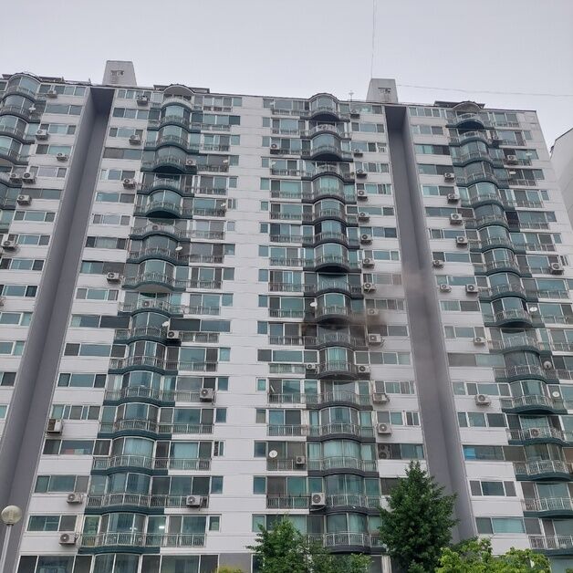 버너로 조리하다 박스에 붙 붙어…안산 아파트 52명 대피 소동