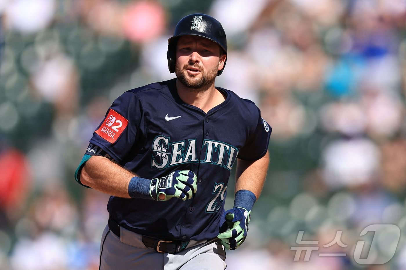 본문 이미지 - 메이저리그 홈런 선두 칼 롤리. ⓒ AFP=뉴스1