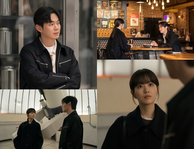 '미지의 서울' 박보영·류경구, 서울서 재회…달콤 데이트 포착