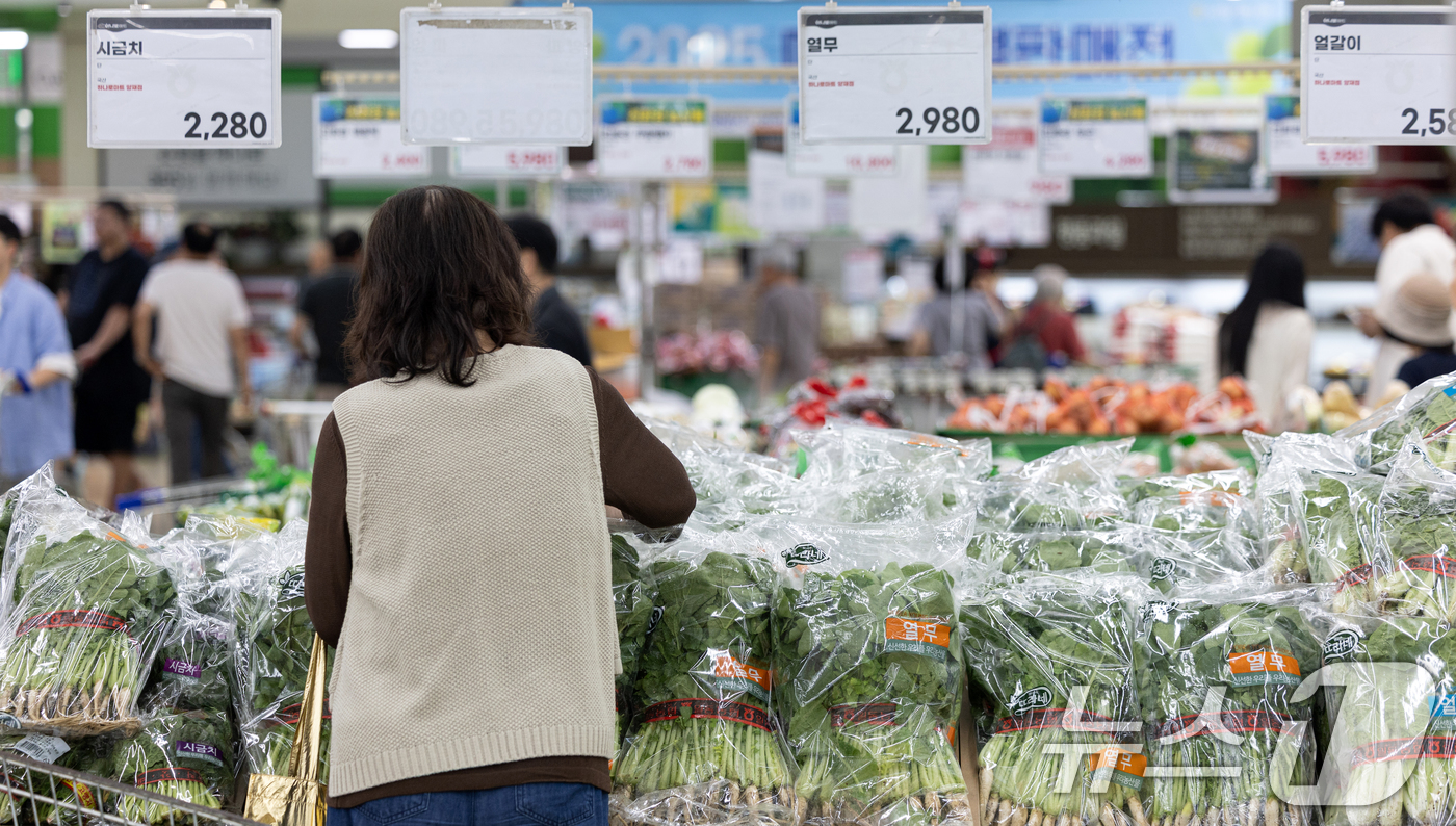 (서울=뉴스1) 이승배 기자 = 열무, 참외 등 여름 제철 농산물 가격이 줄줄이 오름세를 보이고 있다. 22일 한국농수산식품유통공사(aT) 농산물유통정보(KAMIS)에 따르면, 이 …