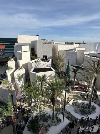 본문 이미지 - 사우디아라비아 파빌리온ⓒ News1 윤슬빈 기자