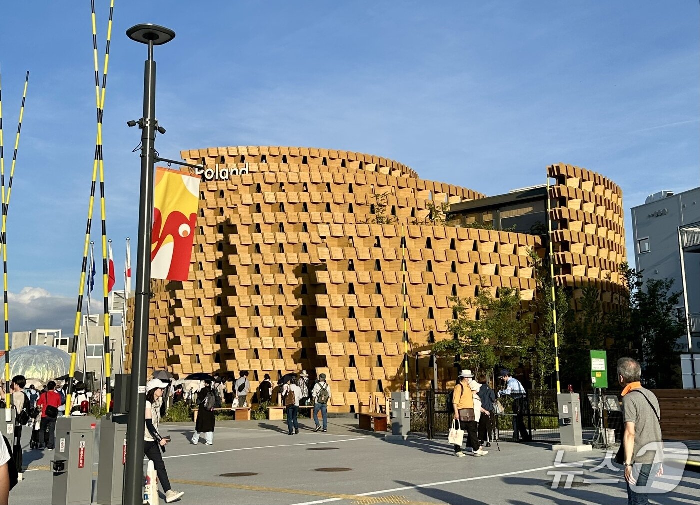 본문 이미지 - 폴란드 파빌리온ⓒ News1 윤슬빈 기자