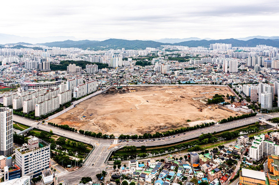 광주 최대 복합개발사업 '챔피언스시티' 1차 시공사 우미건설 선정