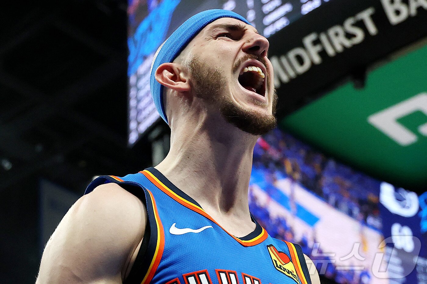 본문 이미지 - NBA 오클라호마시티가 창단 첫 파이널 우승을 차지했다. ⓒ AFP=뉴스1