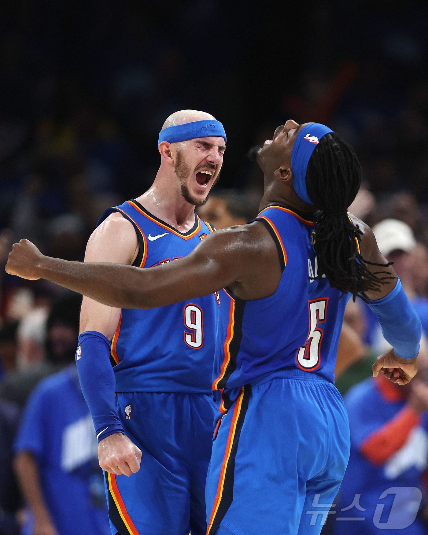 본문 이미지 - NBA 오클라호마시티가 창단 첫 파이널 우승을 차지했다.  ⓒ AFP=뉴스1