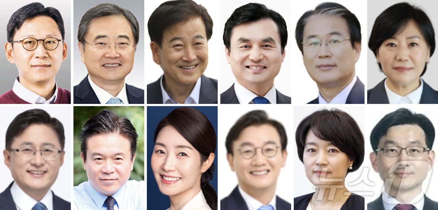 본문 이미지 - 사진 왼쪽 첫 번째부터 과학기술정보통신부 장관 후보자에 지명된 배경훈 LG AI연구원장, 외교부 장관에 지명된 조현 전 외교부 주유엔대한민국 대표부 특명전권대사, 통일부 장관 후보자에 지명된 정동영 더불어민주당 의원, 국방부 장관 후보자에 지명된 안규백 더불어민주당 의원, 국가보훈부 장관에 지명된 권오을 대한민국헌정회 부회장, 농림축산식품부 장관에 유임된 송미령 장관, 환경부 장관 후보자에 지명된 김성환 더불어민주당 의원, 고용노동부 장관 후보자에 지명된 김영훈 부산지방노동위원회 공익위원, 여성가족부 장관 후보자에 지명된 강선우 더불어민주당 의원, 해양수산부 장관 후보자에 지명된 전재수 더불어민주당 의원, 중소벤처기업부 장관 후보자에 지명된 한성숙 전 네이버 대표이사, 국무조정실장에 지명된 윤창렬 LG글로벌 전략개발원장. &#40;대통령실 제공. 재판매 및 DB 금지&#41; 2025.6.23/뉴스1 ⓒ News1 이재명 기자