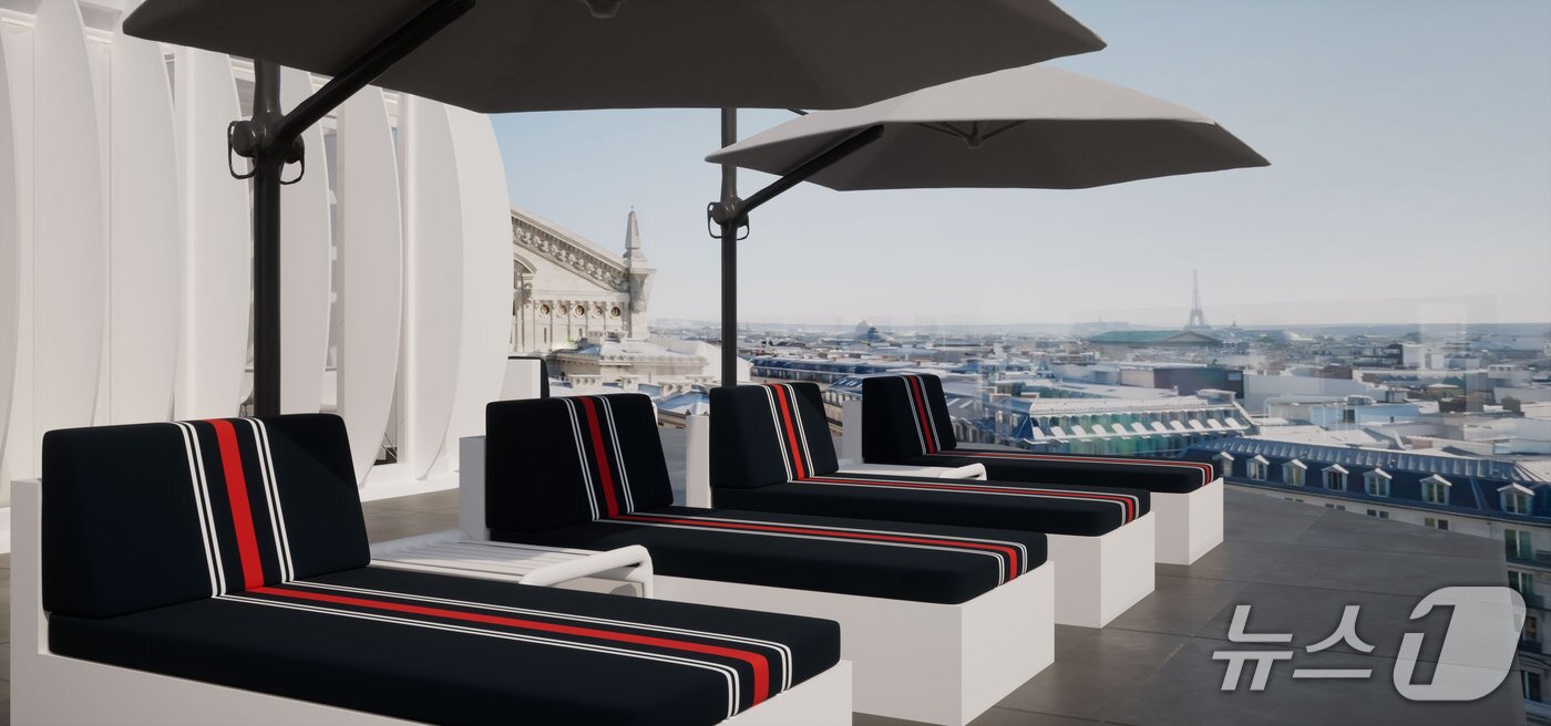 본문 이미지 - 갤러리 라파예트 팝업 레스토랑(에어프랑스 제공)