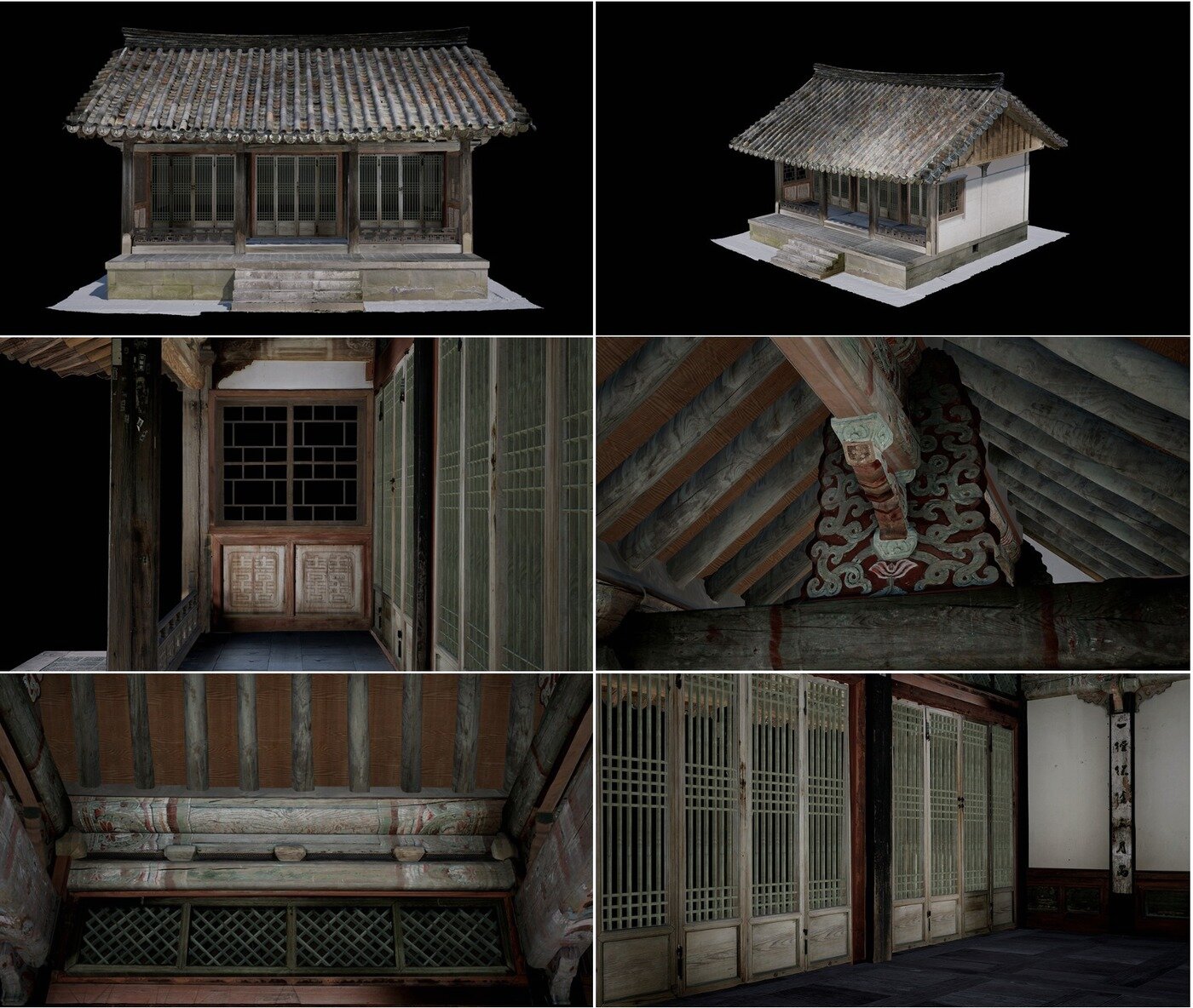 본문 이미지 - 관월당 3D 스캔 (국가유산청 제공)