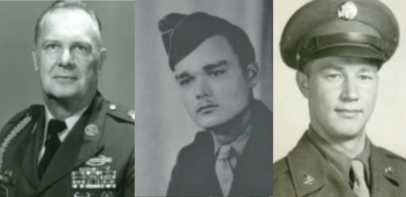 본문 이미지 - 왼쪽부터 지구르드스 리엘류리스, 파울리스 베르진스, 에드빈스 우피티스.&#40;라트비아 전쟁박물관 제공&#41;