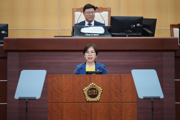 국주영은 전북도의원 "수공, 용담댐 수상태양광사업 종료 선언하라"
