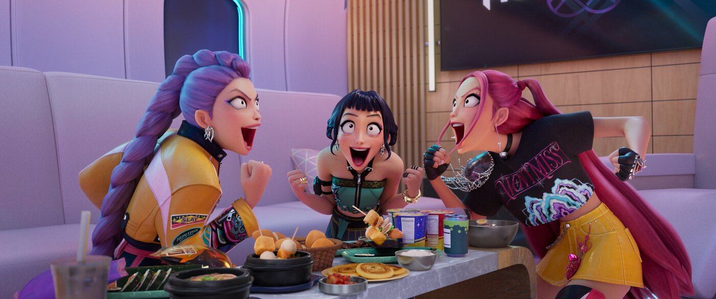 본문 이미지 - '케이팝 데몬 헌터스' 스틸(넷플릭스 제공)