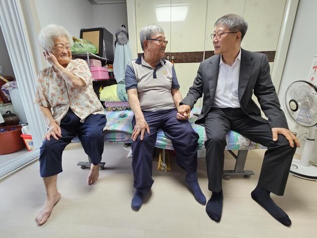 이창화 보훈공단 감사, 원주 6·25 참전유공자 위문