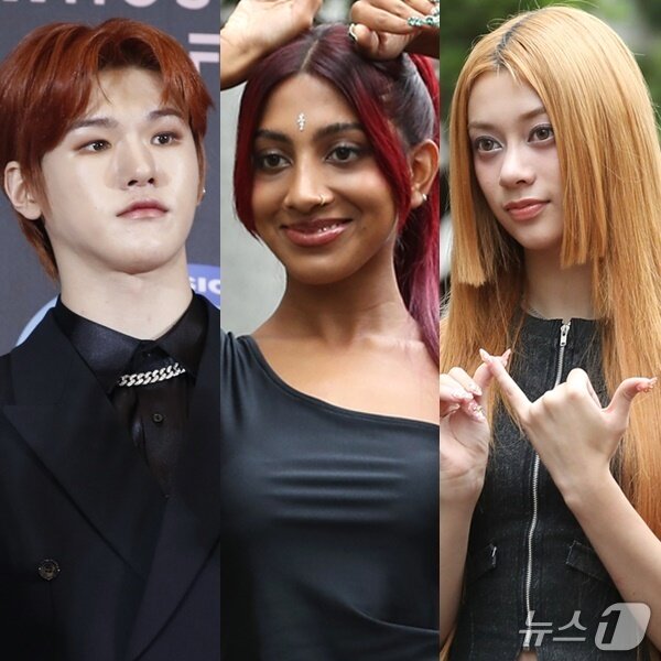 본문 이미지 - (왼쪽부터) 저스트비 배인, 캣츠아이 라라, 메간/뉴스1 DB