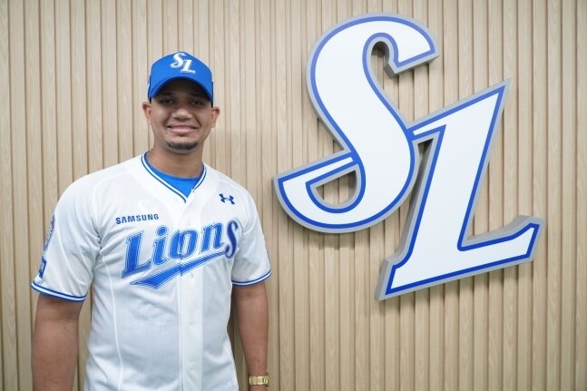 본문 이미지 - 삼성 라이온즈의 새 외국인 투수 헤르손 가라비토. (삼성 라이온즈 제공)