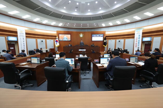 오산시의회 정례회 폐회…조례안 27건 심의